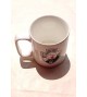 Caneca De Porcelana 400ml Do Vasco Oficial Licenciado